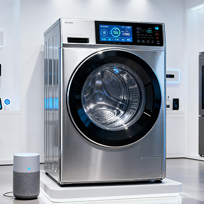 滚筒洗衣机 8kg 小型 高温除菌除螨 一级能效 租房 / 母婴适用