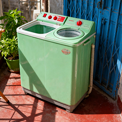 母婴洗衣机 4kg 银离子除菌 常温护色洗 迷你机身不占地